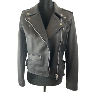 WALTER BAKER NWT  Leather Moto Jacket